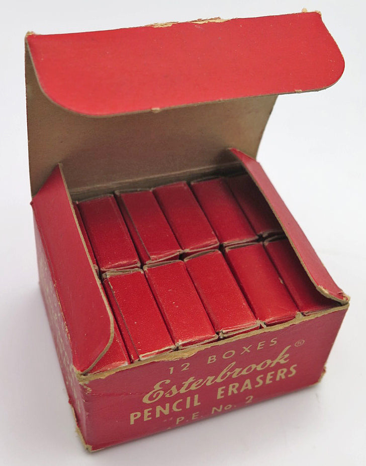 Esterbrook No. 2  Erasers, Lot of 48