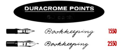 Esterbrook Duracrome Nib Feed Unit