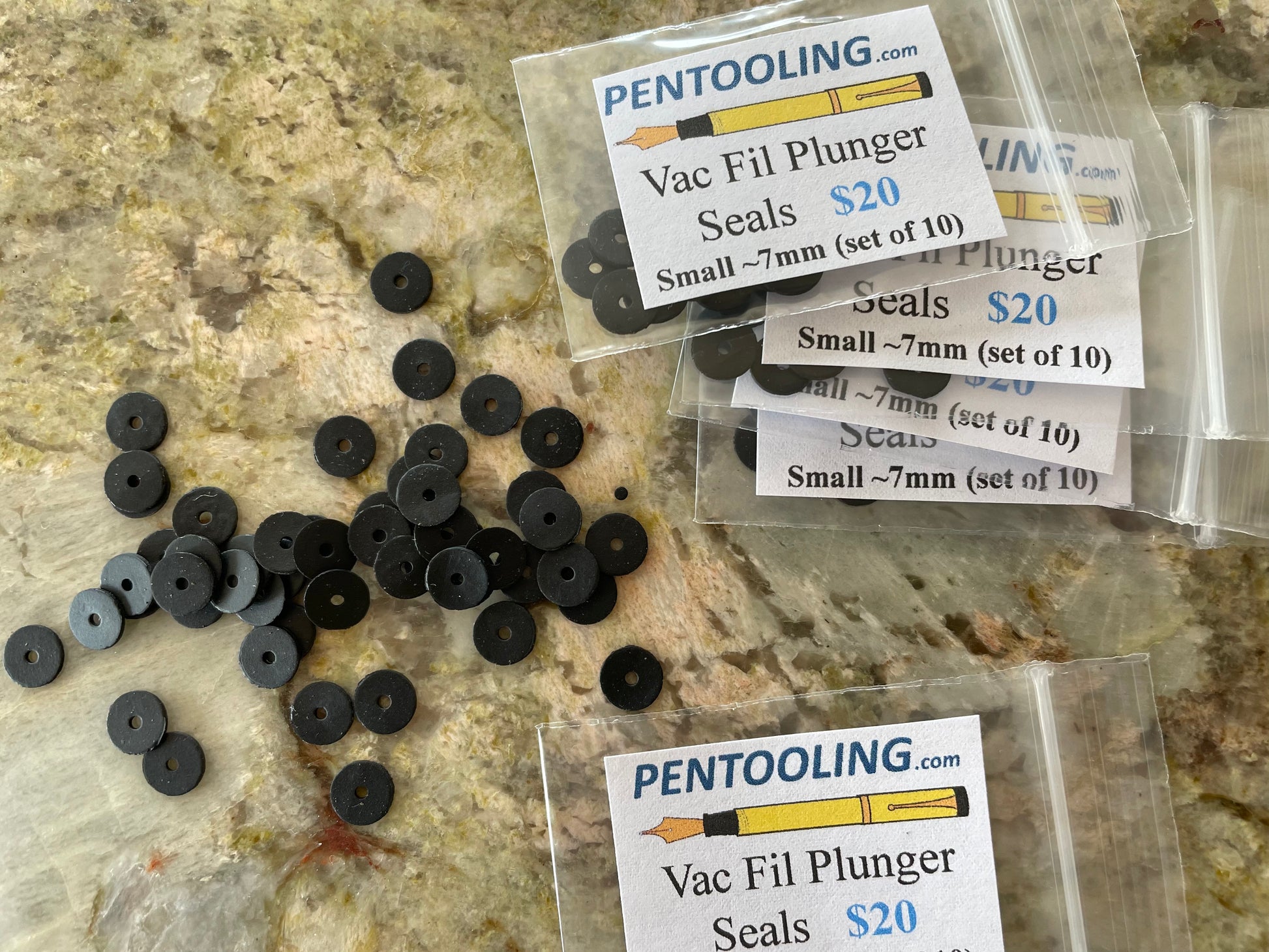 Sheaffer Vac Fil Front Plunger Seals
