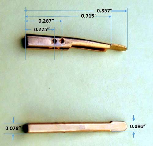 Lever for Fountain Pen