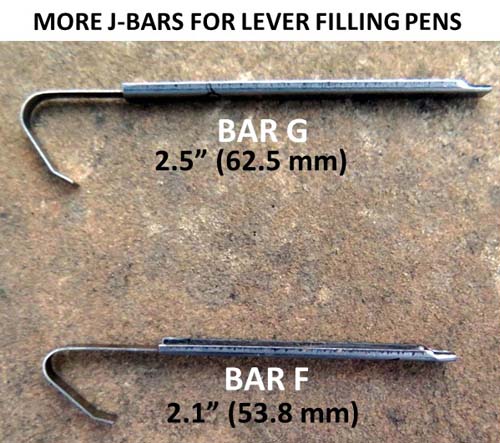 J-Bars (Bar F + Bar G + Bar K + Bar R + Bar S)