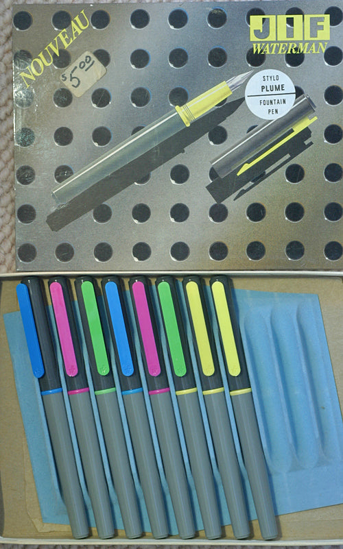 Waterman's JIF 2 Nouveau Fountain Pen in Neon