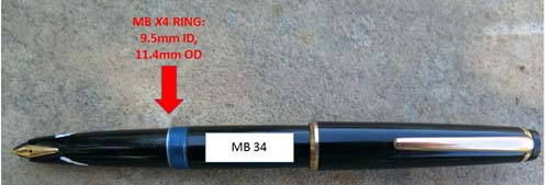 Montblanc Clamping Rings X4 + X2