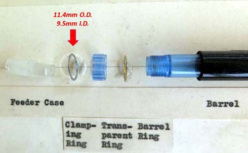 Montblanc Clamping Rings X4 + X2