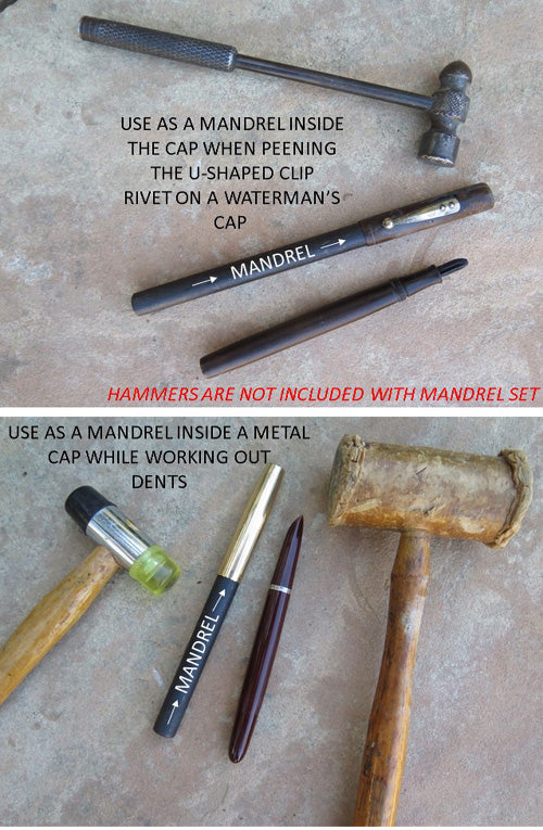 Mandrel Set of 28 Different Diameter Rods