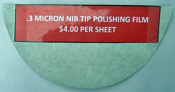 Nib Paper, 0.3 Micron (90,000 Grit)