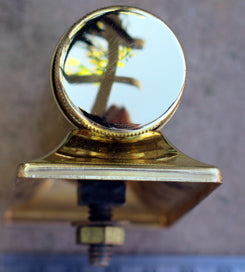 Nichols Calendar for Desk Base in Brass