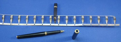 PARKER 95 FOUNTAIN PEN NIB STAMPING SEQUENCE