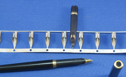 PARKER 95 FOUNTAIN PEN NIB STAMPING SEQUENCE
