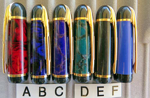Waterman's Phileas Fountain Pen Caps