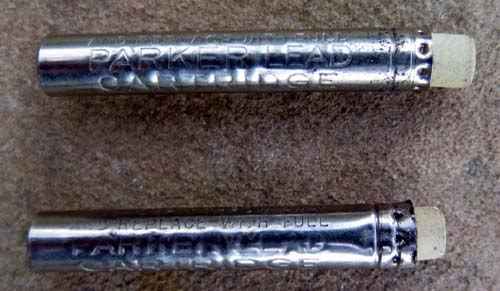Parker Challenger Cartridges for Pencil Leads + Eraser