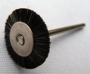 Brush Wheel, Soft on Mandrel