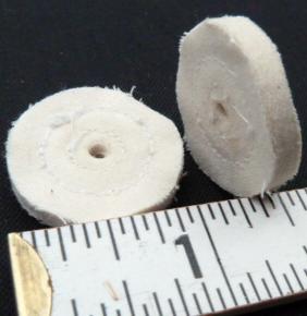 Buff, 1" dia., 16 Ply Stitched Muslin Finex