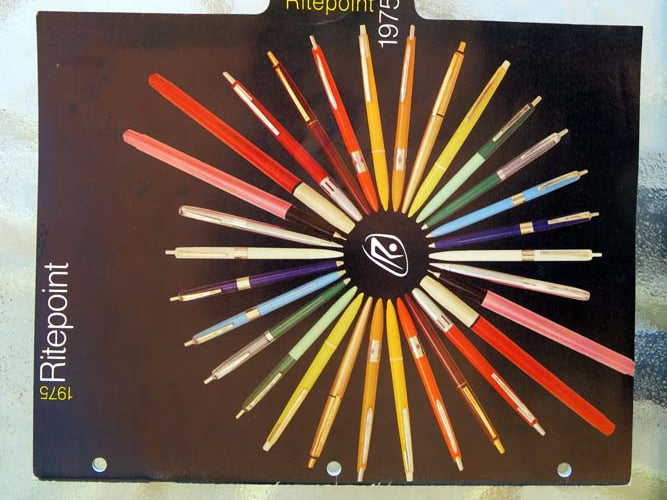 RITEPOINT SALES PERSON'S SAMPLE CASE