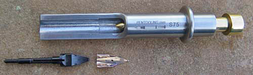 Parker 75 Nib from Feed Removal Tool (Tool S75)