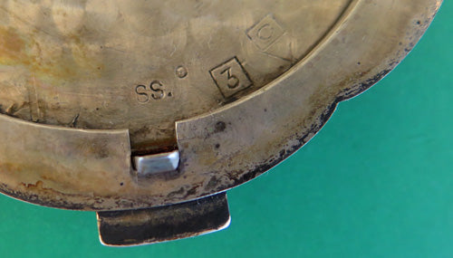 STERLING SILVER POCKET MIRROR