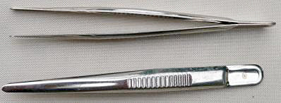 Tweezers 1, 4.5 inches