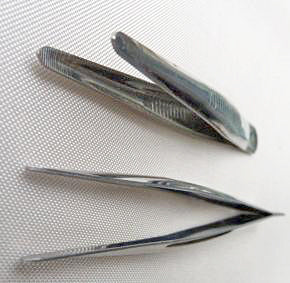 Tweezers 1, 4.5 inches