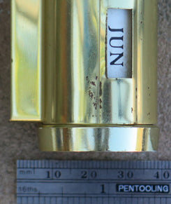 Desk Base Calendar in Brass