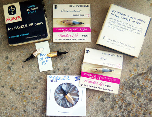 Parker VP Nibs