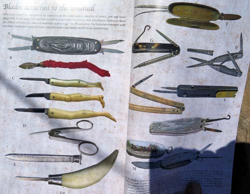 THE WRITER'S KNIFE by Jim Marshall