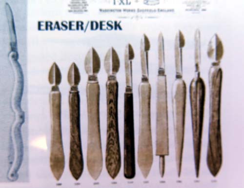 THE WRITER'S KNIFE by Jim Marshall