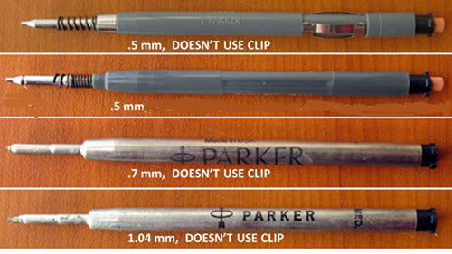 Parker Converter, Ballpoint to Pencil