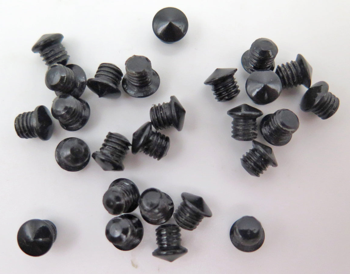 Jewels for Parker Vacumatic Caps + Blind Caps, Black