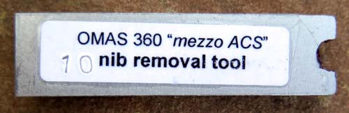 Nib Removal Wrench for Omas 360 (MB-10)