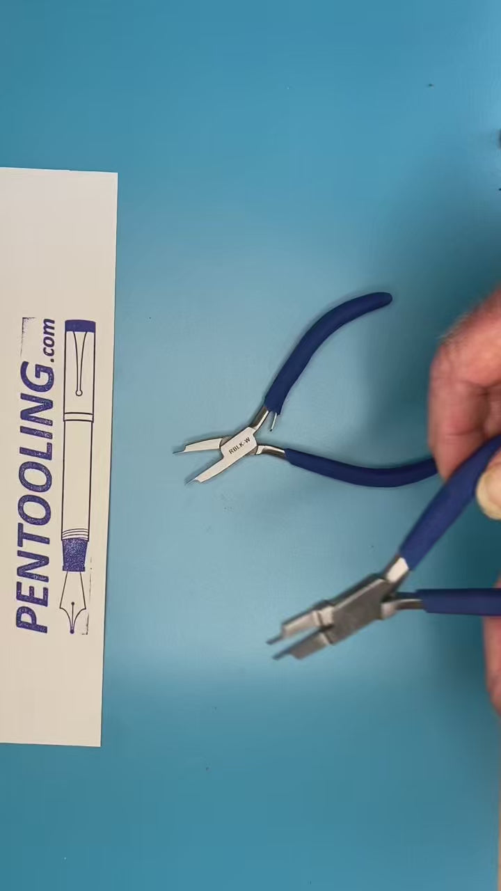 Nib Pliers with Thin Jaw Tips (Tool RBLK)